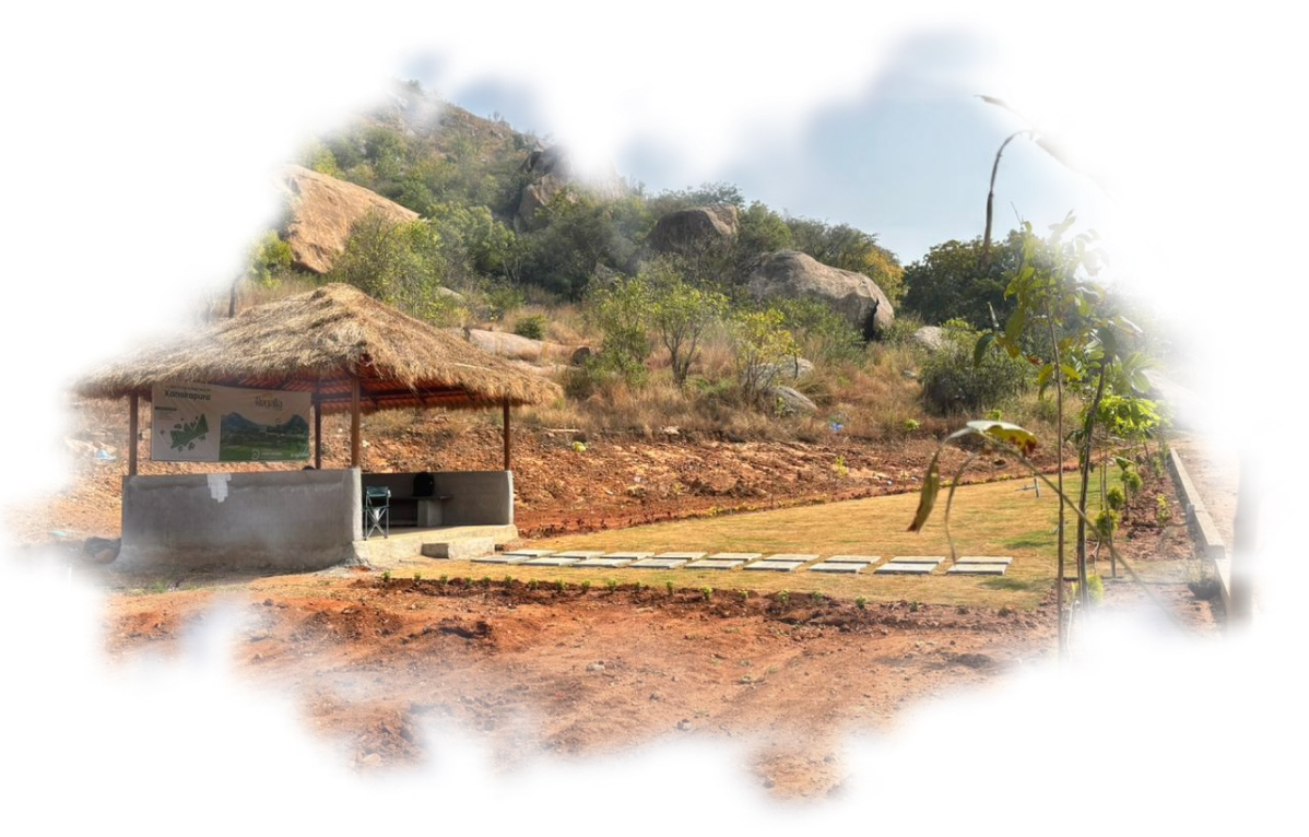 Community hub gazebo at Regalia Farms